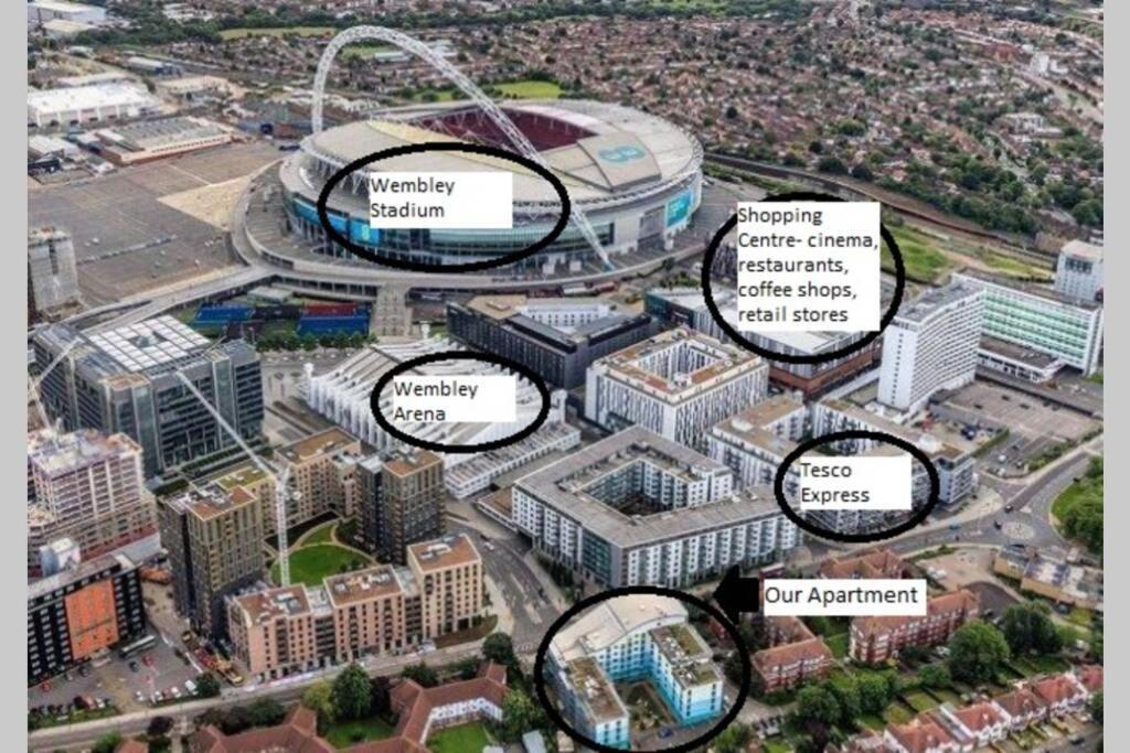 Stylish Wembley Stadium And Ovo Arena Apartment, London Exterior photo